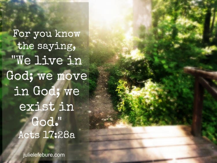 Letting Go & Letting God