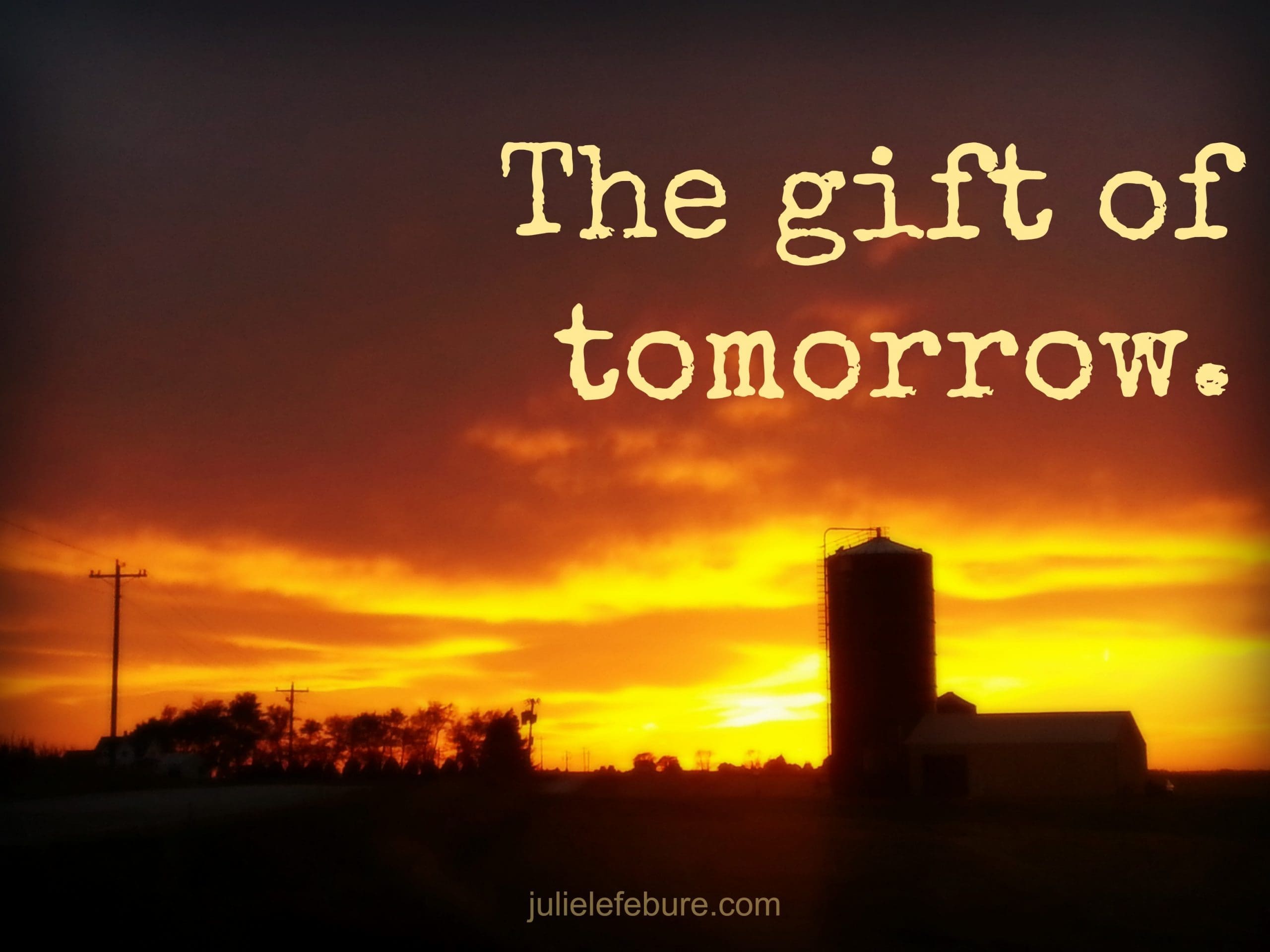 Five Minute Friday – Tomorrow