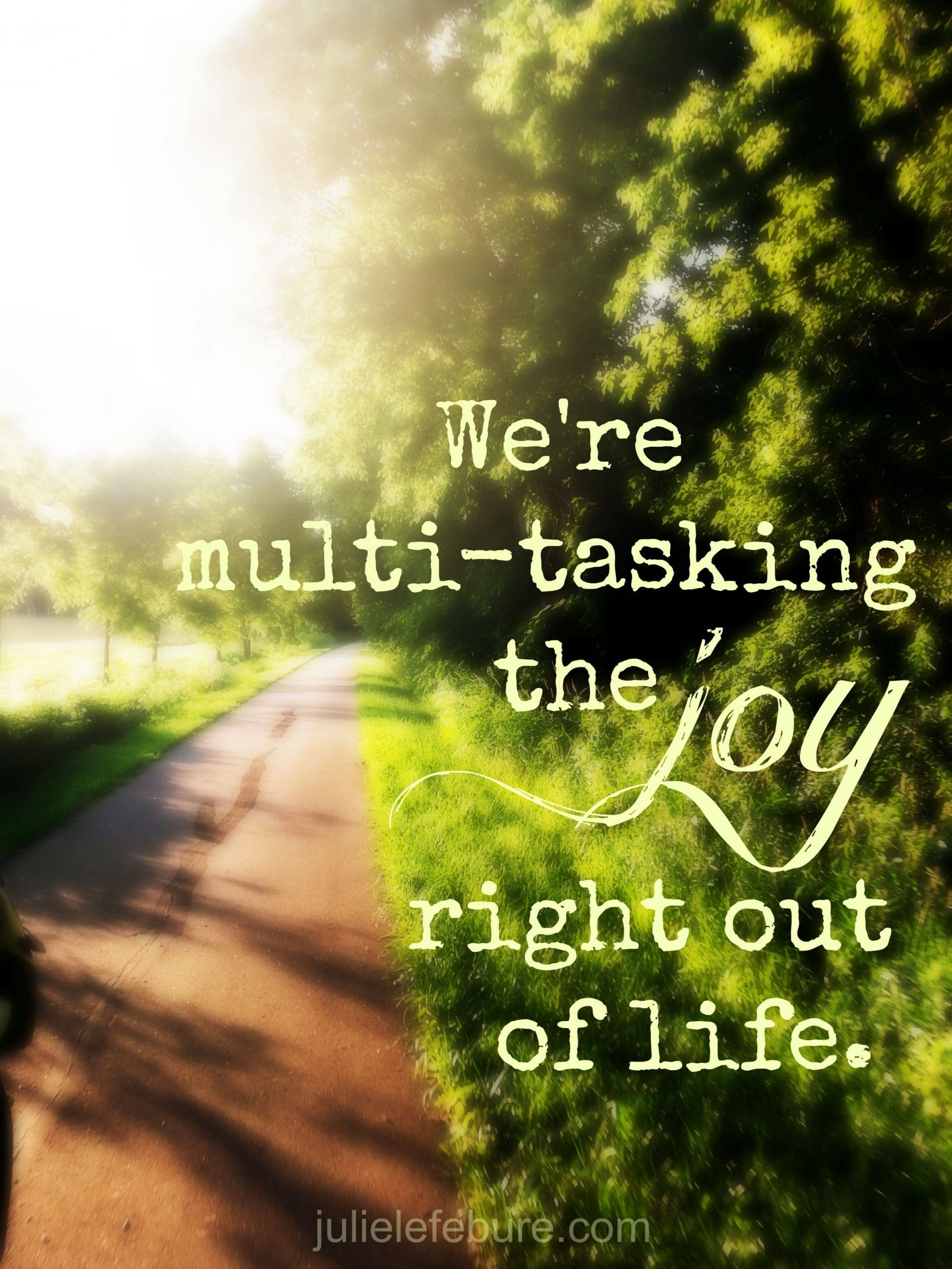 Trending:  Distracted Living