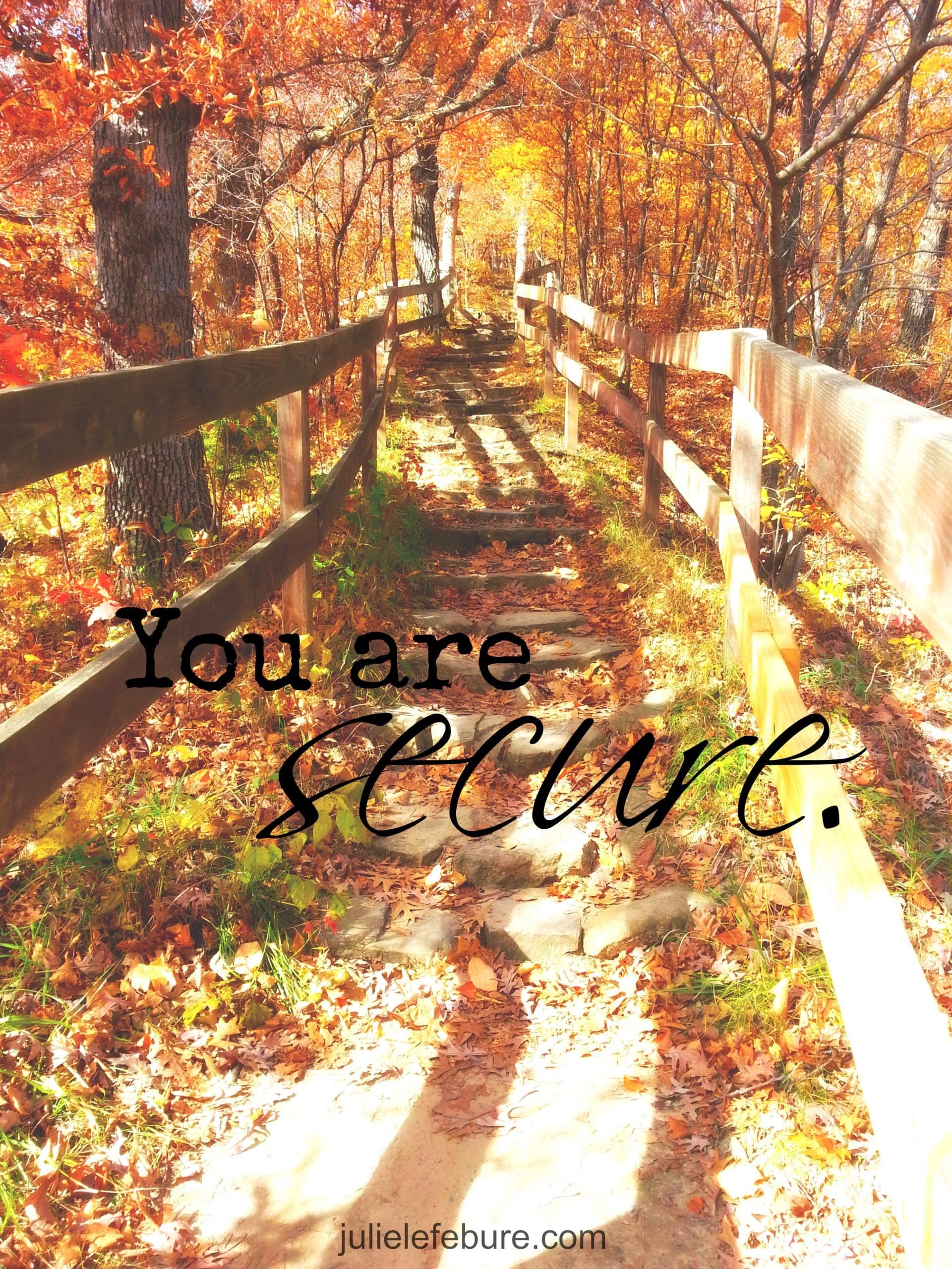 Friend, You Are Secure