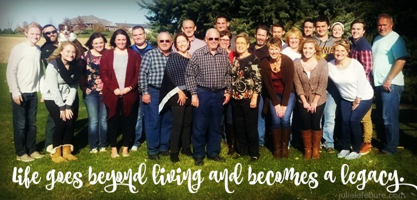 When Living Becomes A Legacy