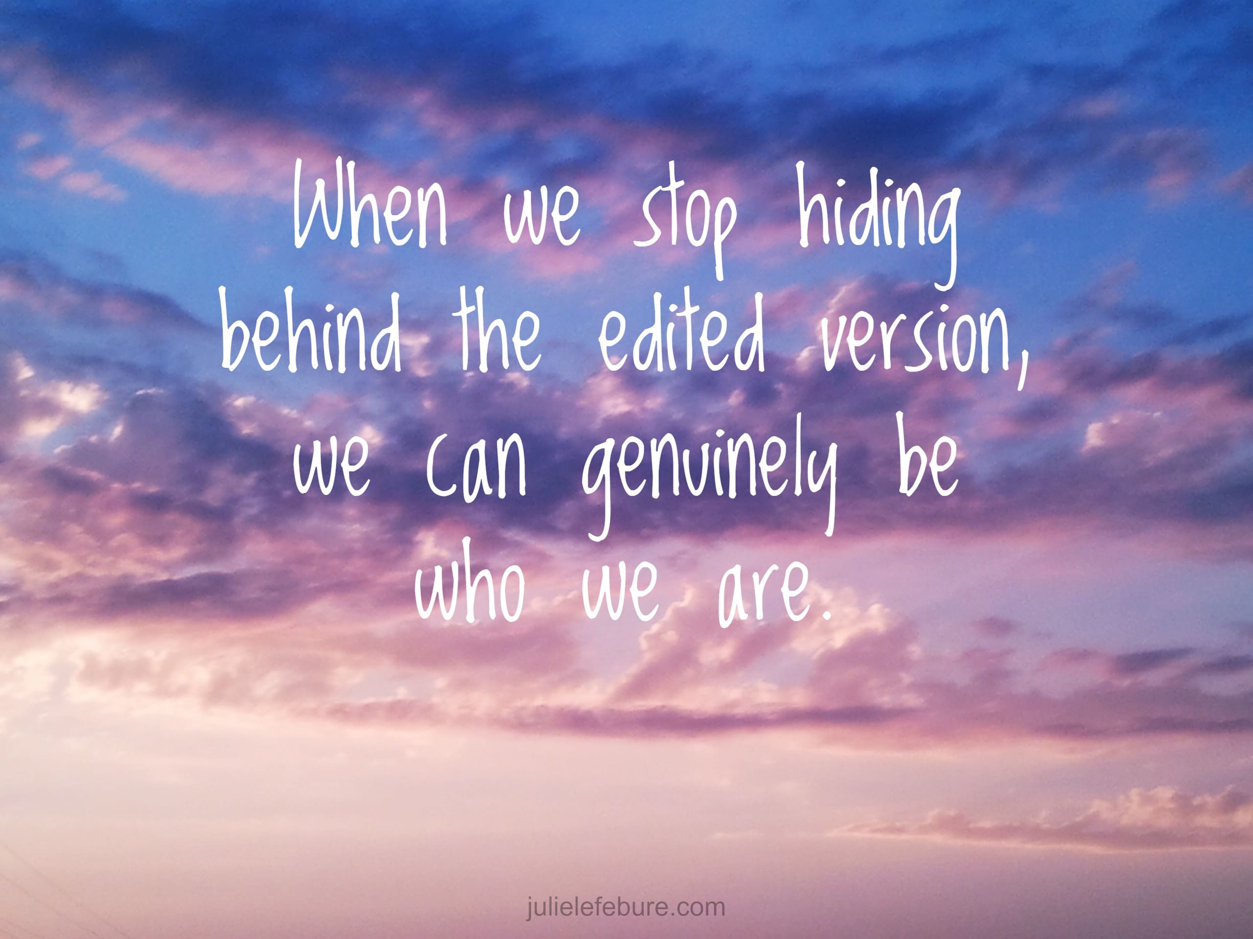 The Real Or Edited Version?