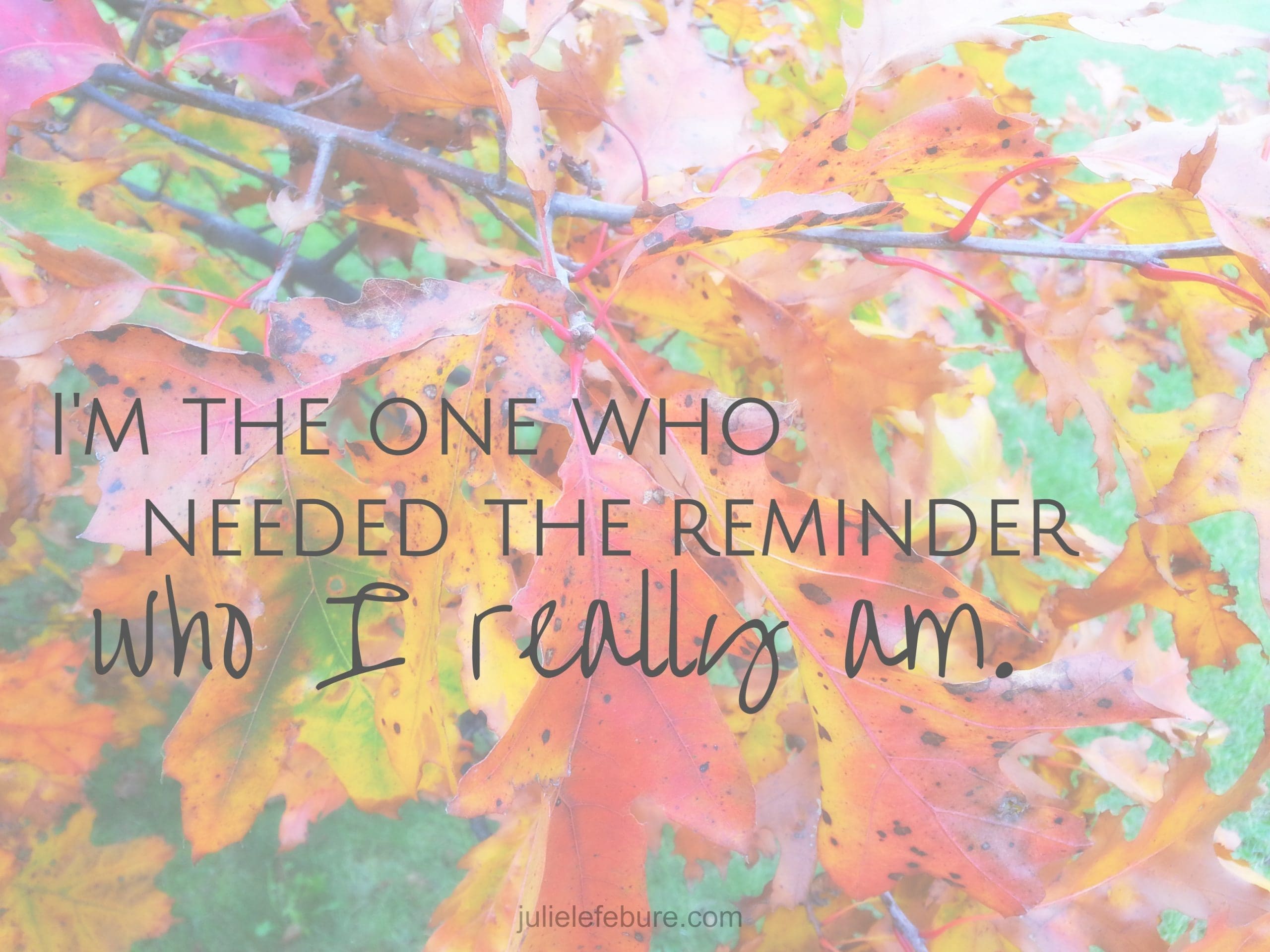 31 Days Celebrating Who You Are – A Recap