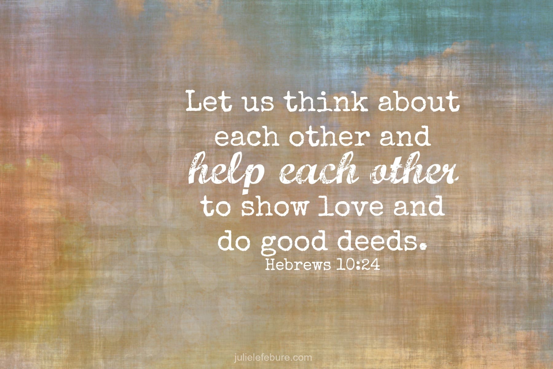 A New Motivation: Helping Others To Love