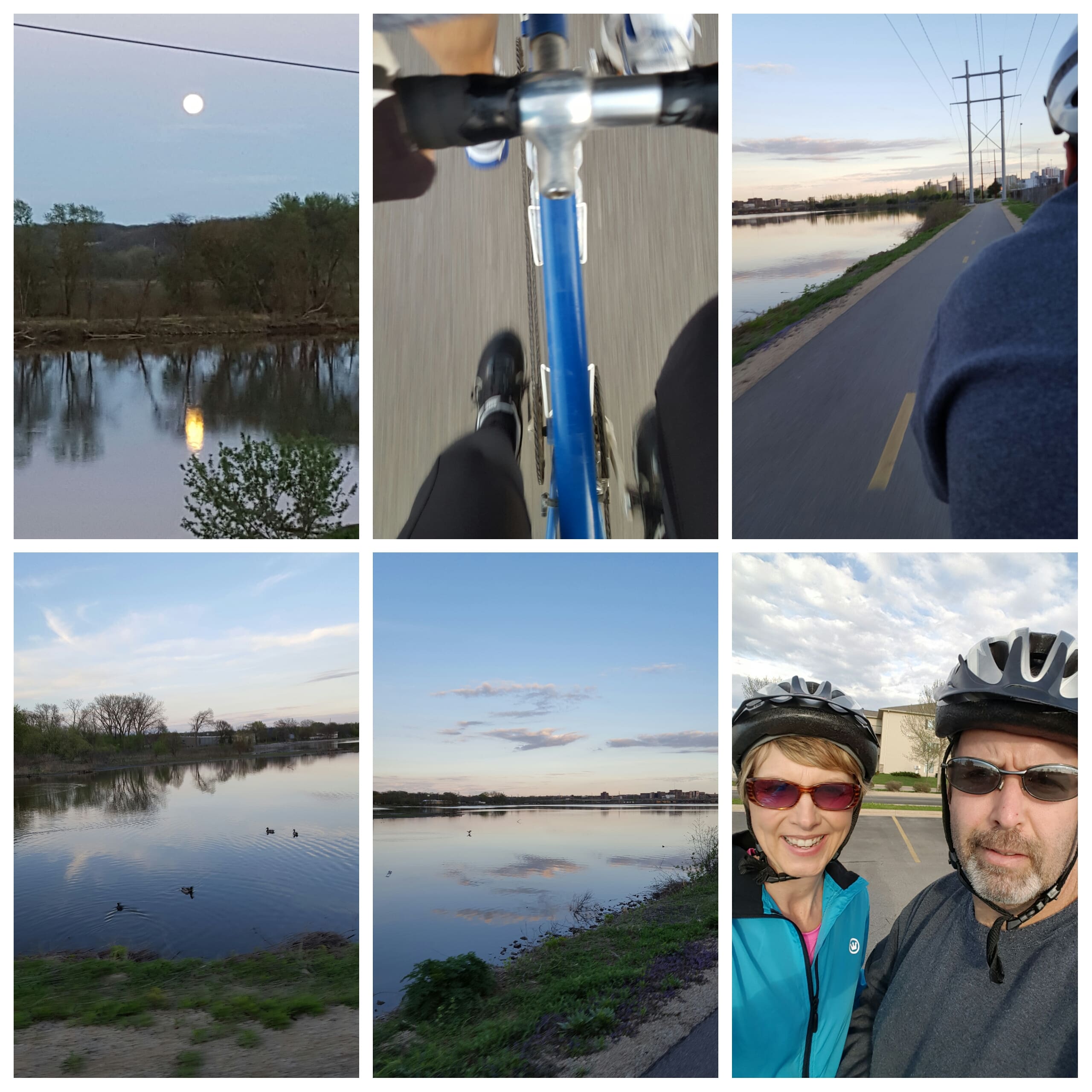 On Biking, Big Blue, and Our Bucket List