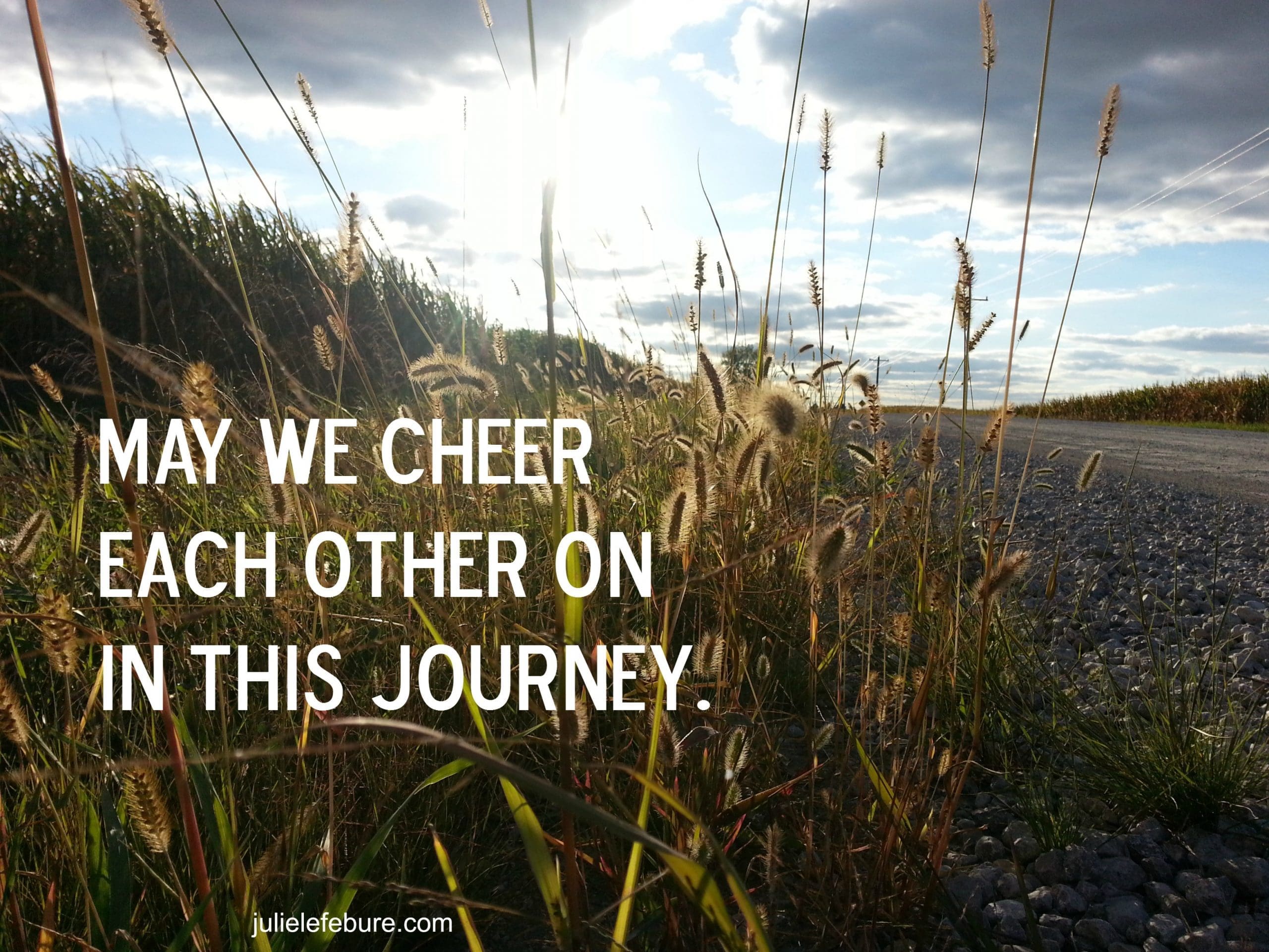 Five Minute Friday – Cheer