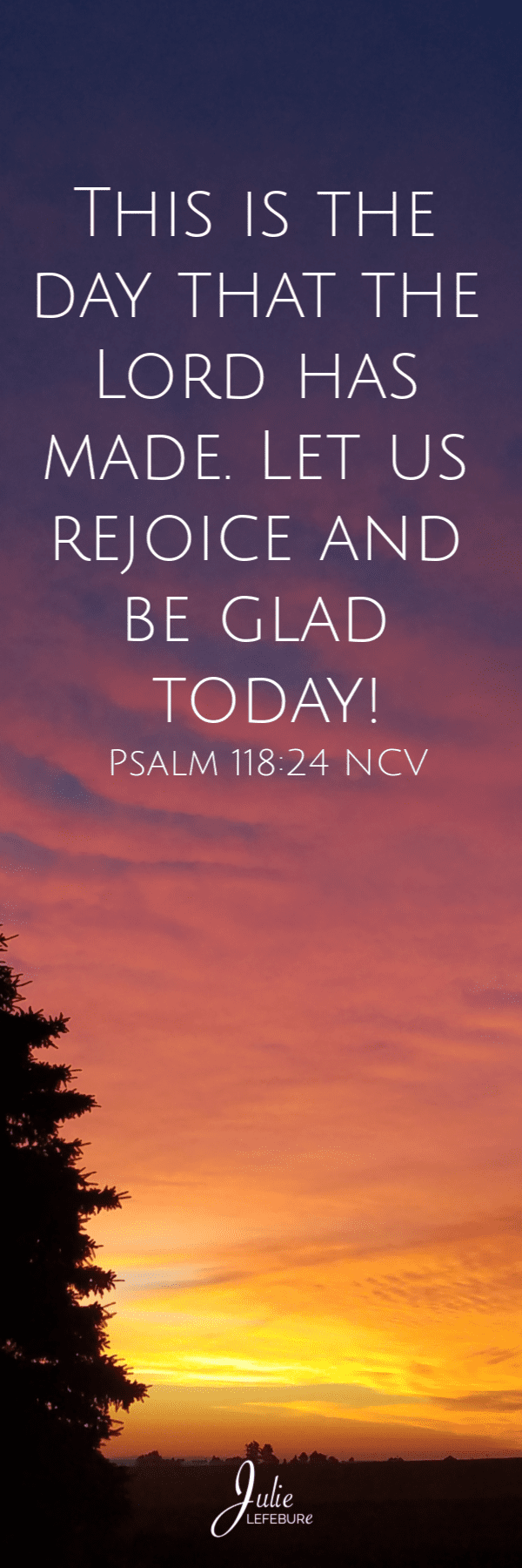 This is the day bookmark