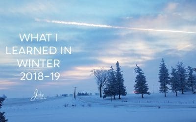 What I Learned In Winter 2018-19