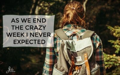 As We End The Crazy Week I Never Expected