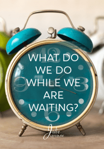 What do we do while we are waiting (for our eternal home)?