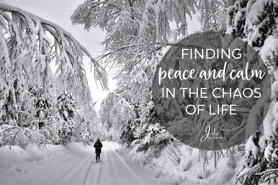 Finding Peace And Calm In The Chaos Of Life