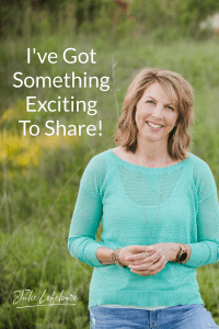 I've Got Something Exciting To Share