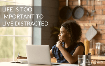 52. Life Is Too Important To Live Distracted